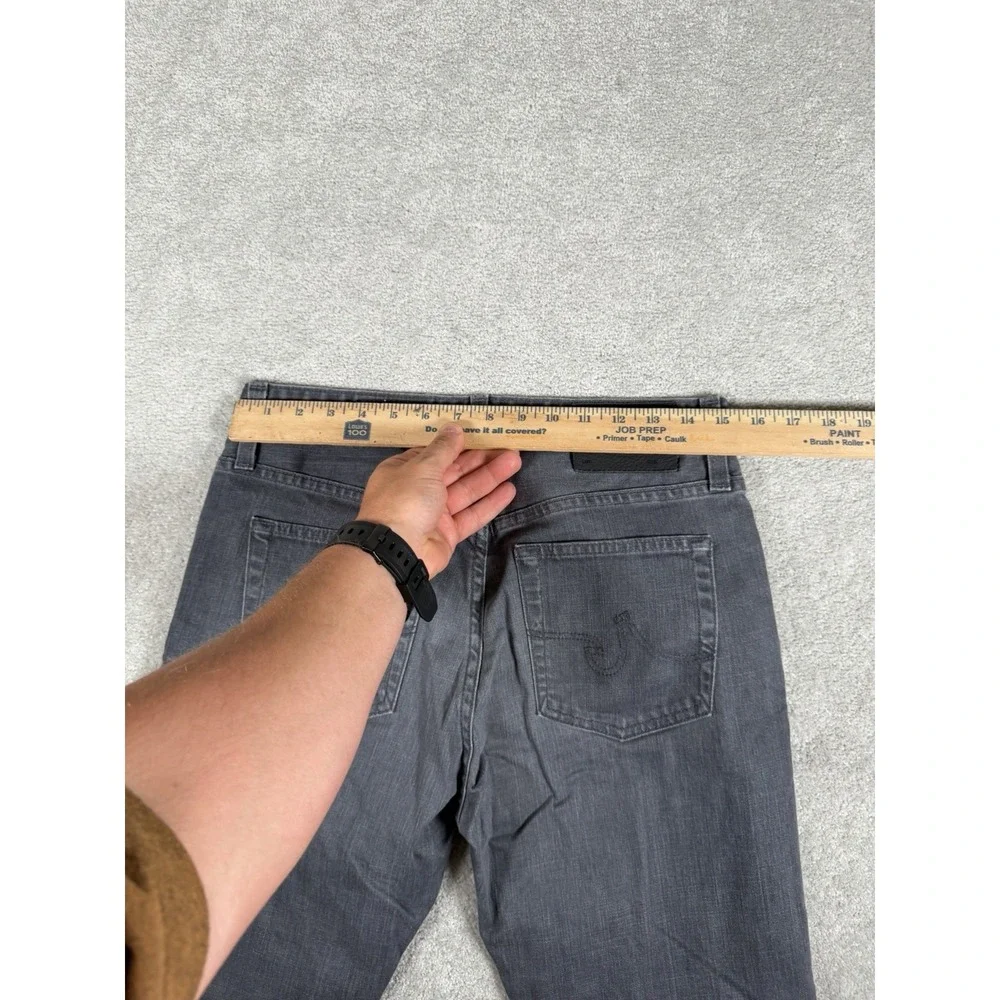 Adriano Goldschmied‎ Everett Jeans Mens 30x33 Slim Straight Gray AG-ed Faded